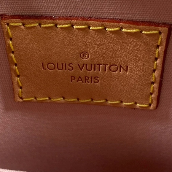 Authentic Pre-Owned Louis Vuitton Alma BB Rose Ballerine Vernis - Picture 14 of 16